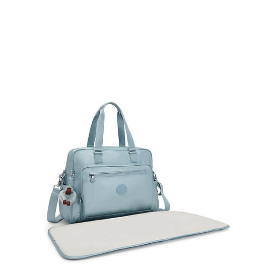 Sacs Kipling Alanna Metallic Diaper Bag Turquoise | FR 1974MQ